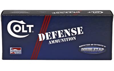 DoubleTap Ammunition, Colt Defense, 300 Blackout, 125Gr, Solid Copper Hollow Point, 20 Round Box