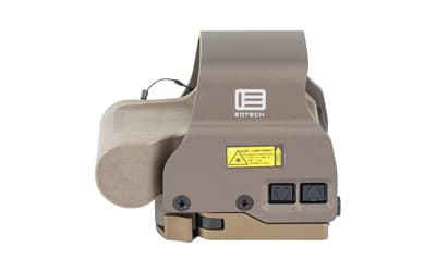 EOTECH, EXPS2-0, Holographic Sight, Non-Night Vision Compatible, Red Reticle, 68 MOA Ring with 1 MOA Dot, Matte Finish, Tan, Side Buttons, Quick Detach, Includes CR123A Battery, image 3