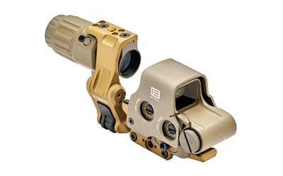 EOTECH, HHS1 FTCU, Holographic Sight, Red 68 MOA Ring with 1 MOA Dot Reticle, Matte Finish, Tan, Includes G33 3X Magnifier, Unity FAST Riser and Omni FTC Mount, image 2
