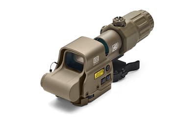 EOTECH, EXPS3-0 Holographic Sight, Red 68 MOA Ring with 1 MOA Dot Reticle, Night Vision Compatible, Side Button Controls, Quick Disconnect Mount, Includes G33 3X Magnifier, Matte Finish, Tan, image 2