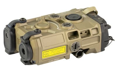 EOTECH, On-Gun-Laser Commercial Power, Green Vis Laser/Infrared Laser/Illuminator, Matte Finish, Tan, Includes Modlite ModButton Lite 7" Switch, image 2