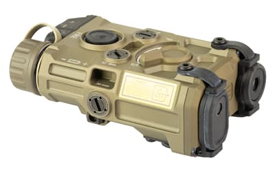 EOTECH, On-Gun-Laser Commercial Power, Green Vis Laser/Infrared Laser/Illuminator, Matte Finish, Tan, Includes Modlite ModButton Lite 7" Switch, image 3