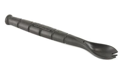 KA-BAR Knives, Spork & Knife, Knife/Fork/Spoon Combo, 6.875" Overall, 2.5" Blade, Black Finish, image 2