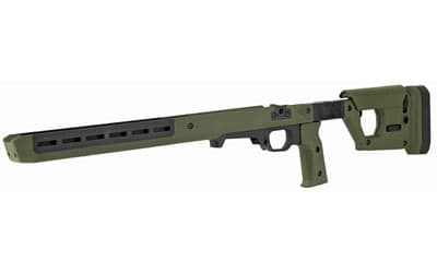 Magpul Industries, Pro 700L Chassis Folding Stock, Fits Remington 700 Long Action, Fits Most Long Action AICS Pattern Magazines, Fully Adjustable/Ambidextrous, Push Button Folding, Billet Aluminum/Magpul Polymer Material, Olive Drab Green, image 3