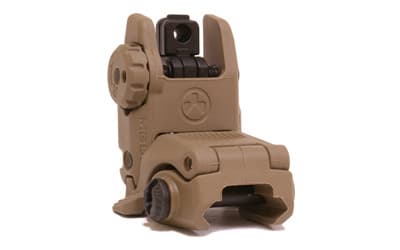 Magpul Industries, MBUS Back-Up Rear Sight Gen 2, Fits Picatinny Rails, Flip Up, Flat Dark Earth, image 2