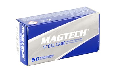 Magtech 9AS 9mm 115gr FMJ Steel Case — 1,000 rd case (20 boxes), image 2