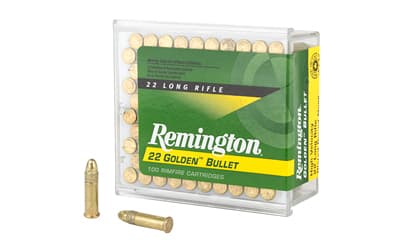 Remington, High Velocity, 22LR, 40 Grain, Round Nose, 100 Round Box, image 2