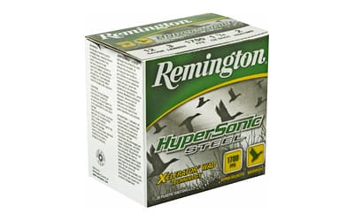Remington, HyperSonic, 12 Gauge, 3", 1.25 oz., Steel, #2, Lead Free, 25 Round Box, California Certified Nonlead Ammunition, image 3