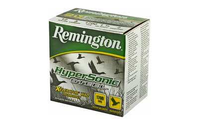 Remington, HyperSonic, 12 Gauge, 3", 1.25 oz., Steel, #2, Lead Free, 25 Round Box, California Certified Nonlead Ammunition, image 4