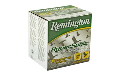 Remington, HyperSonic, 12 Gauge, 3.5", 1.375 oz., Steel, #2, Lead Free, 25 Round Box, California Certified Nonlead Ammunition, image 3