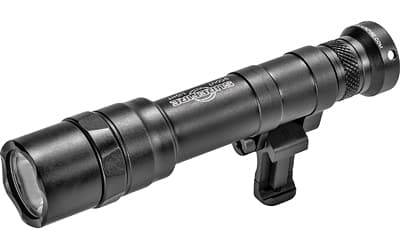 Surefire, 640DF Scout Pro Flashlight, LED, 1500 Lumens, Black, 1913 Picatinny Mount installed, MLOK Mount included, Z68 On/Off Tailcap, SF18650B Micro-USB Rechargeable Battery Included