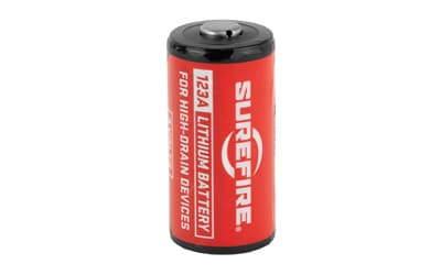 Surefire, Battery, CR123A Lithium,12 Pack, Red, image 3