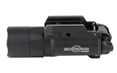 Surefire, X300-B Turbo, Weapon Light, White LED, 650 Lumens, 66,000 Candela, Fits Picatinny and Universal, Thumbscrew Attachment, For Pistols, Matte Finish, Black, 2x CR123 Batteries Included, image 3