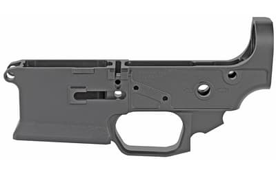 Sharps Bros., SBLR08, Gen 2 Livewire - Forged, Semi-automatic, Stripped Lower Receiver, Multi Cal, Black Finish, Ambidextrous Bolt Release, CNC Machined from a custom 7075 Aluminum forging, image 2