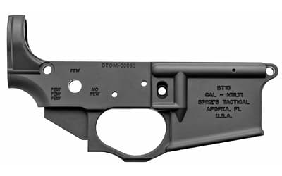 Spike's Tactical, STLS034 Gadsden Logo, Stripped Lower, Semi-automatic, 223 Remington/5.56 NATO, Black Finish, Non-Color, image 2