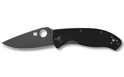 Spyderco, Tenacious, 3.39" Folding Knife, Plain Edge, VG10/Black, Black G10 Handle, image 2