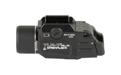 Streamlight, TLR-7 HL-X USB, 1,100 Lumens, 1 Hour Runtime, Multi-Fuel, Anodized Finish, Black, Includes High and Low Switch, (1) SL-B9 Rechargeable Battery, USB Charging Cable, Multitool and Key Kit, image 4