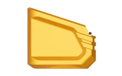 Tyrant CNC Magazine Extension for Glock 17/22 (+6/+5) - Gold, image 3