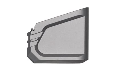Tyrant CNC Magazine Extension for Glock 17/22 (+6/+5) - Grey, image 2