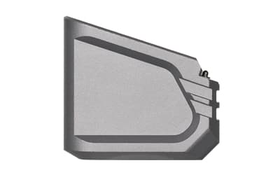 Tyrant CNC Magazine Extension for Glock 17/22 (+6/+5) - Grey, image 3