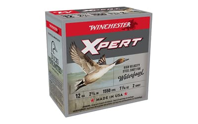 Winchester Ammunition, Xpert HI-Velocity, Steel, 12 Gauge, 2.75", #2, 1.06 oz., Steel Shot, Lead Free, 25 Round Box, image 2