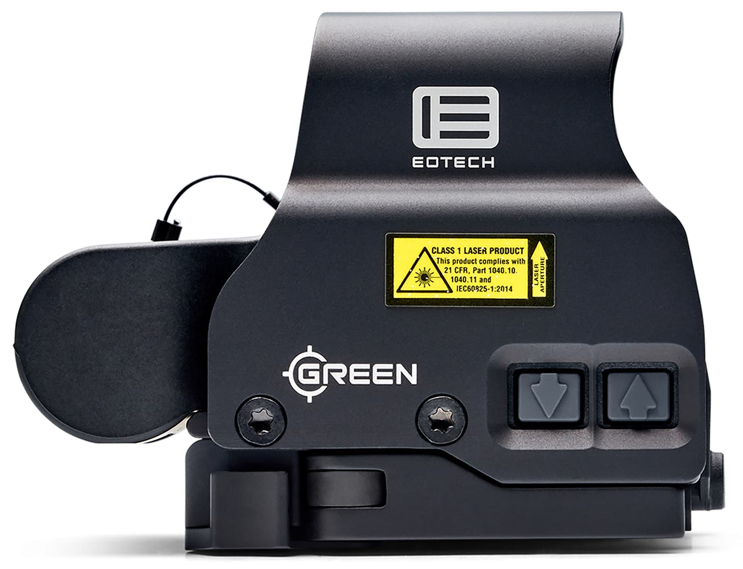 EOTECH, EXPS2 Holographic Sight, Green 68 MOA Ring with 1 MOA Dot Reticle, Side Button Controls, QD Lever, Matte Finish, Black