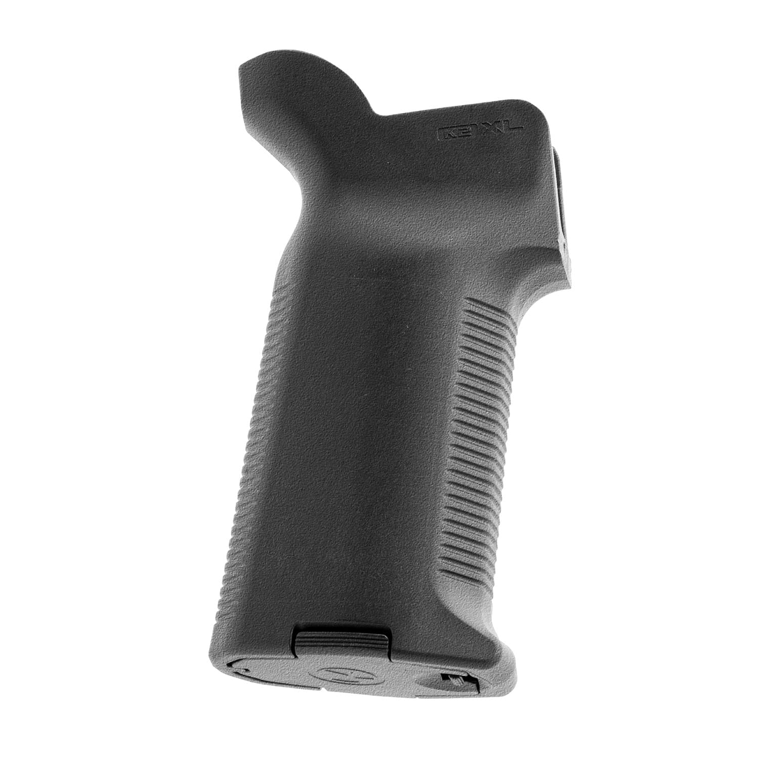 Magpul Industries, MOE K2 XL Grip, Approximately 25% Larger than MOE K2 Grips, More Vertical Angle Provides Optimal Hand Position For Modern Shooting Techniques, Fits AR Rifles, Black