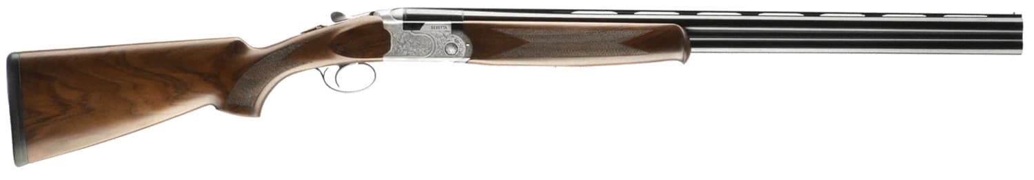 Beretta 686 Silver Pigeon I 12 Gauge 26" Over/Under Shotgun, Blued, Engraved Silver Receiver, Walnut Stock