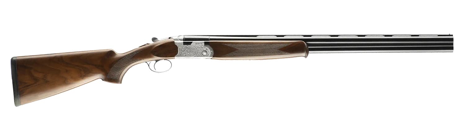 Beretta 686 Silver Pigeon I 20 Gauge 26" Over/Under Shotgun, Blued, Engraved Silver Receiver, Walnut Stock