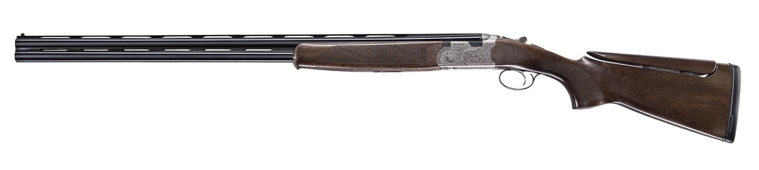 Beretta 686 Silver Pigeon I Sporting 12 Gauge 32" Over/Under Shotgun, Blued, Engraved Silver Receiver, B-Fast Adjustable Comb Walnut Stock, Left Hand