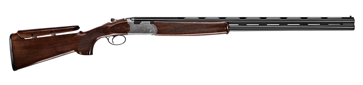 Beretta 686 Vittoria Silver Pigeon I Sporting 12 Gauge 30" Over/Under Shotgun, Blued, Engraved Silver Receiver, B-Fast Adjustable Comb Walnut Stock