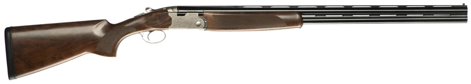 Beretta 686 Silver Pigeon I Sporting 12 Gauge 30" Over/Under Shotgun, Blued, Engraved Silver Receiver, Walnut Stock