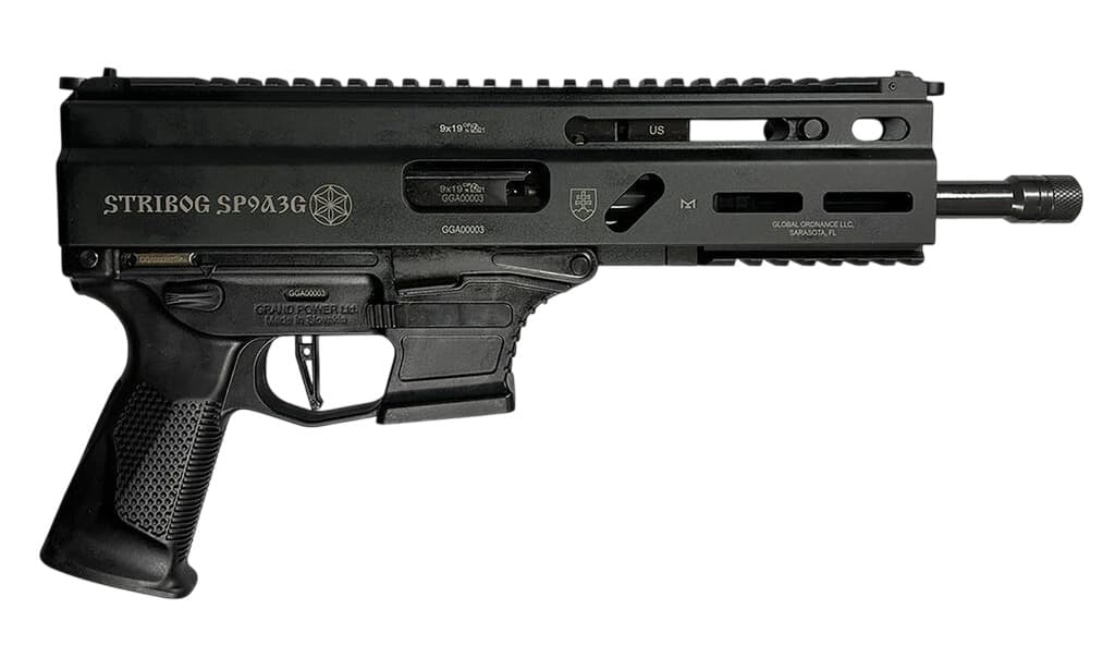 Grand Power 810091158180 Stribog SP9A3G *CA Compliant 9mm Luger 16" Black, image 2