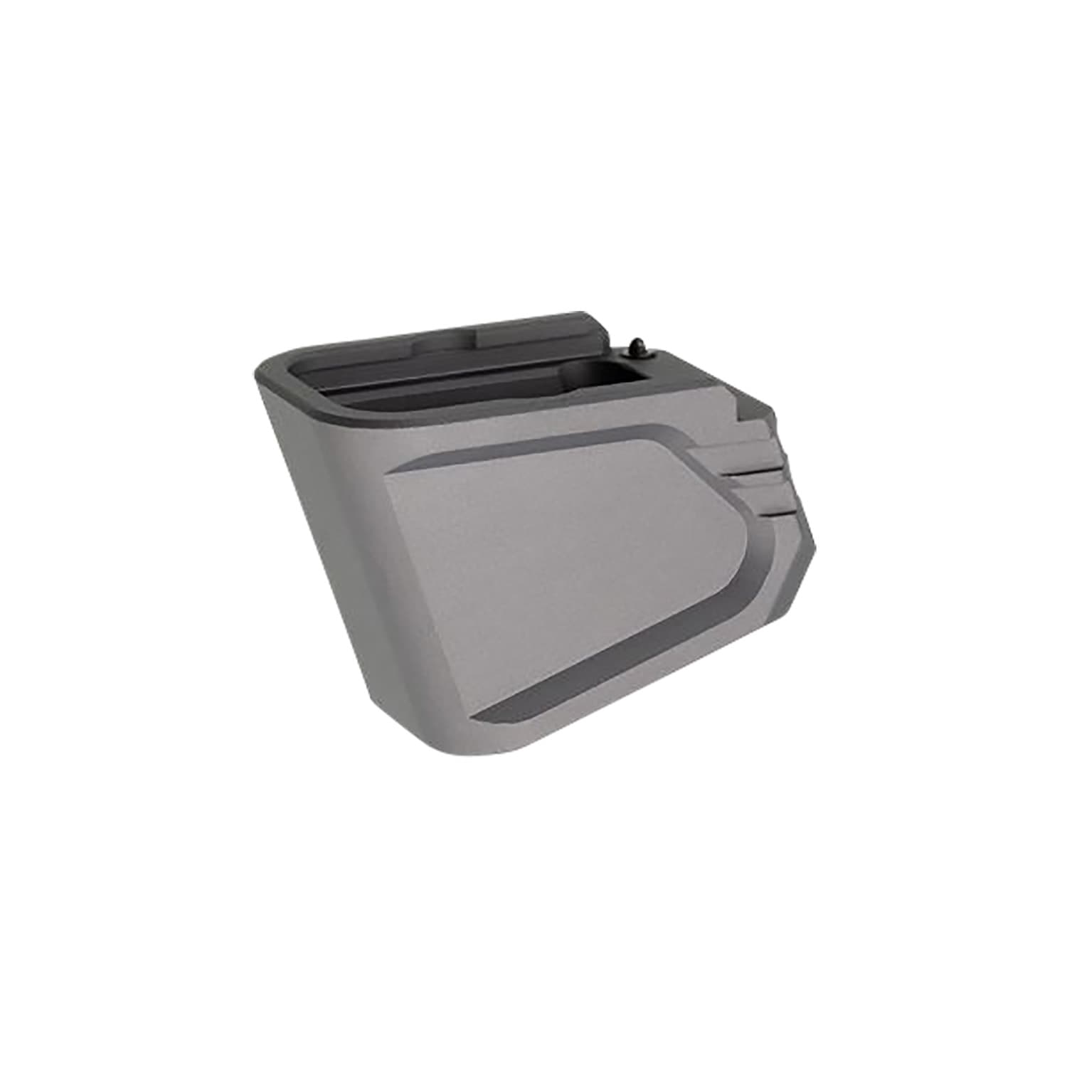 Tyrant CNC Magazine Extension for Glock 17/22 (+6/+5) - Grey