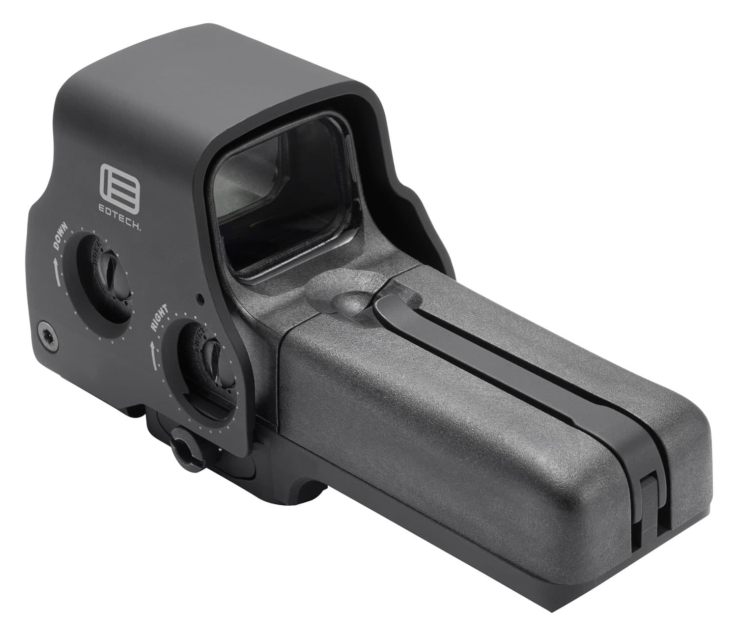 EOTECH, 558 Holographic Sight, Red 68 MOA Ring with 1 MOA Dot Reticle, Side Button Controls, Quick Disconnect Mount, Night Vision Compatible, Matte Finish, Black