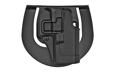 Blackhawk SERPA CQC Concealment Holster w/Belt & Paddle, Fits Glock 19/23/32/36, Right Hand, Matte Black - 410502BK-R