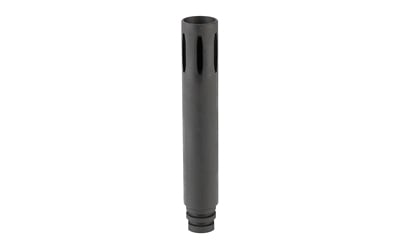 KAK Industry, Retro Extended Flash Hider, 5.56 NATO, Fits AR-15, 1/2X28, 6" Long, Phosphate Finish, Black