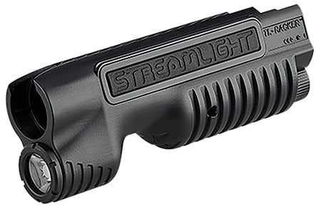 Streamlight 69600 TL-Racker Matte Black Nylon, Mossberg 500/590 Shotgun, 1,000 Lumens White LED Bulb, 283 Meters Beam
