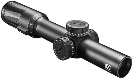 EOTECH, Vudu Rifle Scope, 1-6X24mm First Focal Plane, SR-3 (5.56mm BDC) Green Illuminated MOA Reticle, Matte Finish, Black