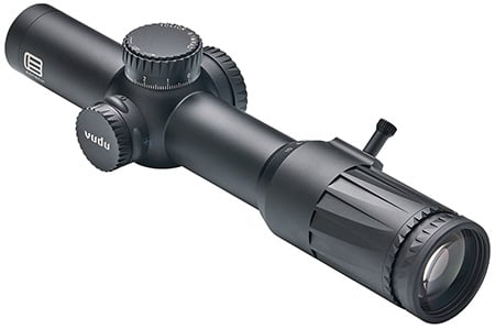 EOTECH, Vudu, 1-10X28mm First Focal Plane, Rifle Scope, 34mm Tube, SR-4 Illuminated MOA Reticle, Matte Finish, Black