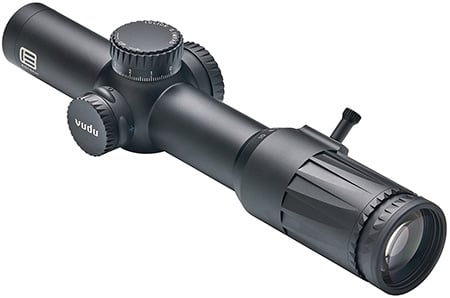 EOTECH, Vudu, 1-10X28mm First Focal Plane, Rifle Scope, 34mm Tube, LE5 Illuminated MRAD Reticle, Matte Finish, Black