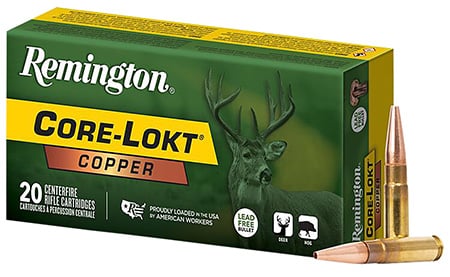 Remington Ammunition R27857 Core-Lokt Copper 300Blackout 120gr Copper Hollow Point 20 Per Box/10 Case
