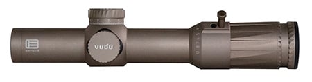 EOTECH, Vudu, 1-10X28mm First Focal Plane, Rifle Scope, 34mm Tube, SR4 Illuminated MOA Reticle, Matte Finish, Tan