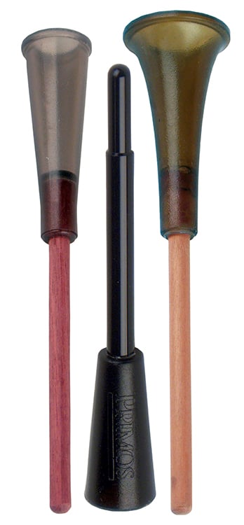 Primos 687 Striker Striker Call Attracts Turkeys Multi Color Wood/Plastic 3 Pack