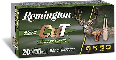 Remington Ammunition R22335 Premier Cut 6.5PRC 130gr 20 Per Box/10 Case