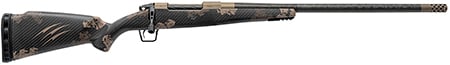 Fierce Firearms ROG300PRC22BRS Carbon Rogue 300 PRC 3+1 22" Threaded Barrel, Smoked Bronze Cerakote, Sonora Ambush Camo Stock