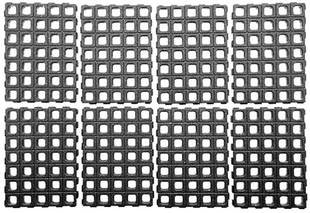 Magpul MAG1500-BLK DAKA Grid Organizer Black Polypropylene