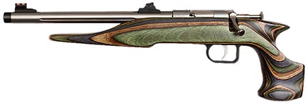 Chipmunk 41105 Hunter Adult 22 Mag 1rd 9" Threaded Stainless Steel Single Shot Barrel, Camo Laminate Stock