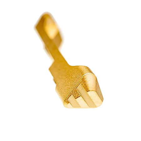 Tyrant CNC Extended Magazine Release for Sig P320 - Gold