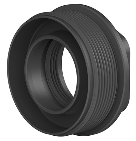 Breek Arms BRK4401 Hub One Plan B Fits Ultralight 1.375"x24 Titanium DLC Black